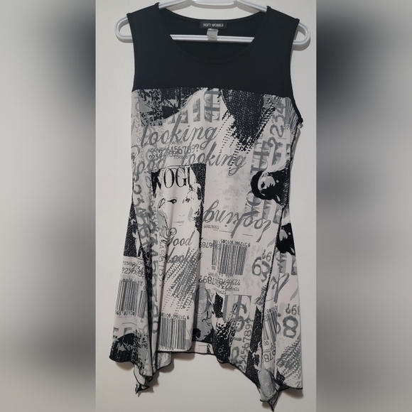 Soft Works  Sleeveless Top - Picture 1 of 2